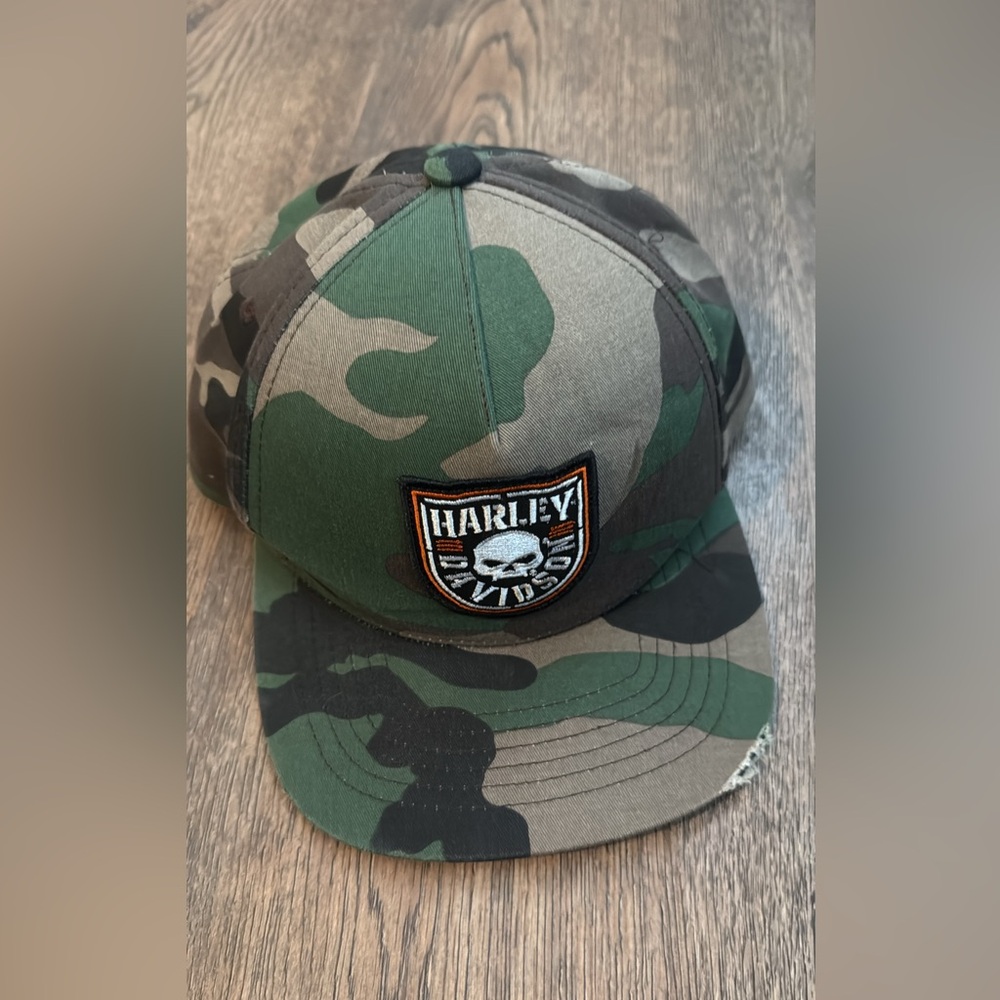 Harley-Davidson Green Camo Cap
